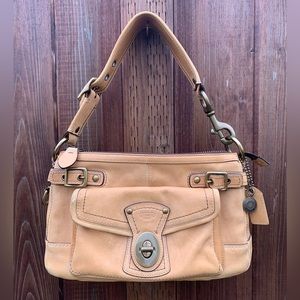 Vintage Coach Limited Edition 65th Anniversary Tan Vachetta Leather Bag